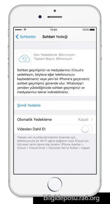 iphone yedekleme - Bilgideposu