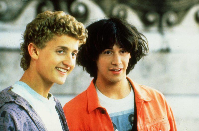 Keanu Reeves - Bill ve Ted'in Maceraları - Film Makyajları