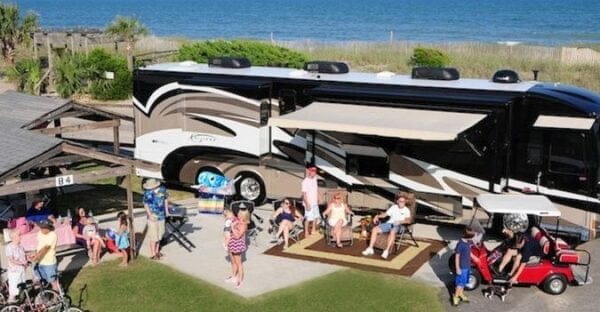 RV Rentals in Myrtle Beach - Pirateland Family Camping Resort