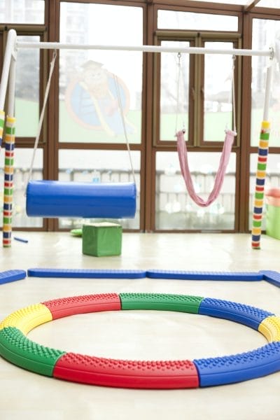 Play equipment in kindergarten