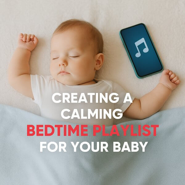 Creating a calming bedtime playlist for your baby