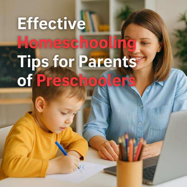 Effective homeschooling tips for parents of preschoolers