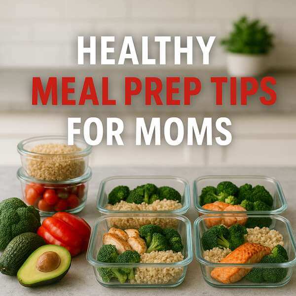 Healthy meal prep tips for busy moms