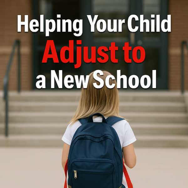Helping your child adjust to a new school