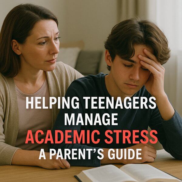 Helping teenagers manage academic stress: a parent’s guide