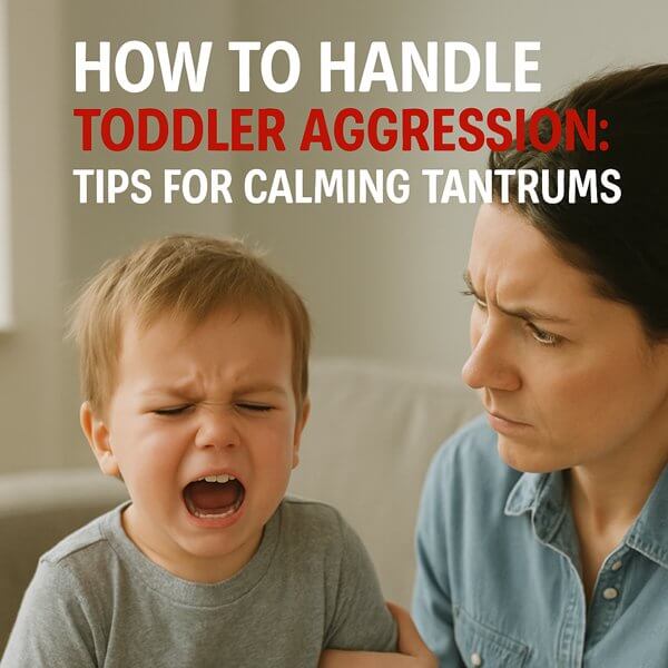 How to handle toddler aggression: tips for calming tantrums