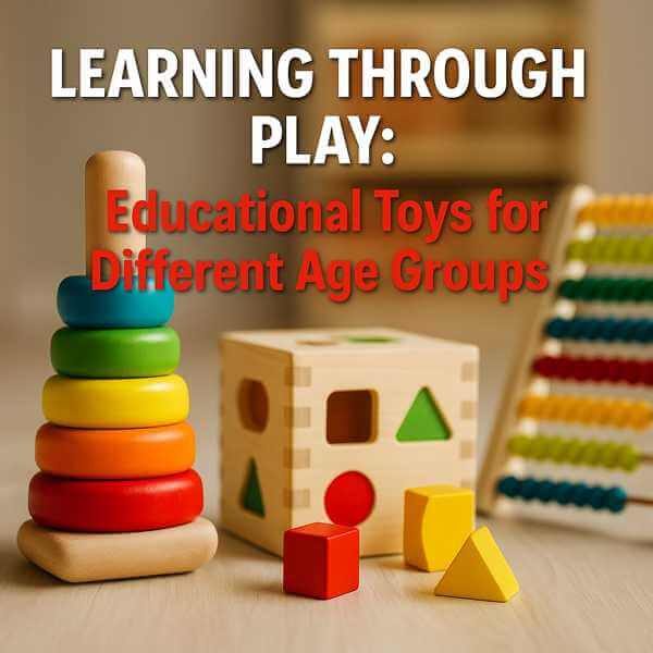 Learning through play: educational toys for different age groups