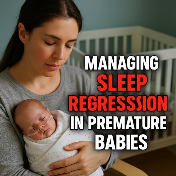 Managing sleep regression in premature babies