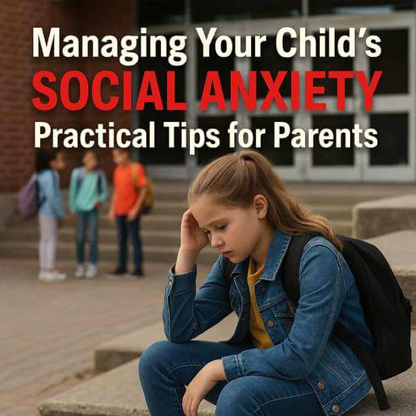 Managing your child’s social anxiety: practical tips for parents