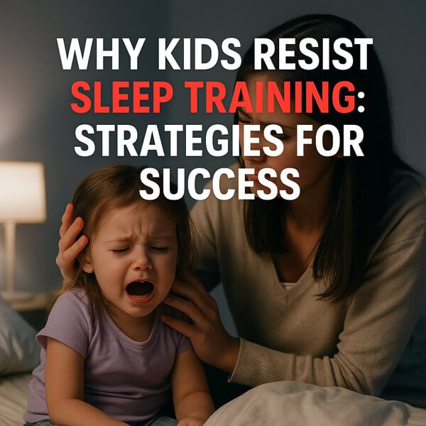 Why kids resist sleep training: strategies for succes