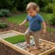 Outdoor sensory paths for toddlers