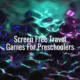 Screen free travel games for preschoolers - screen free travel games