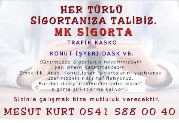 Mk Sigorta - Mesut Kurt İletişim