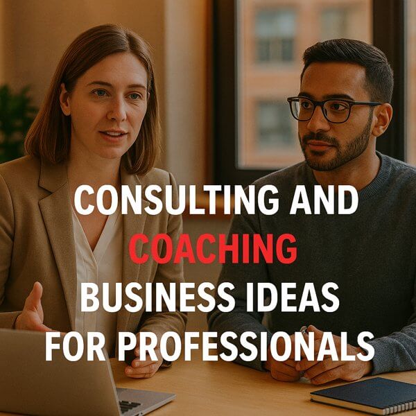 Consulting and Coaching Business Ideas for Professionals
