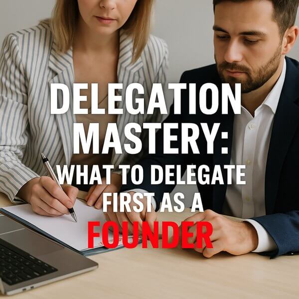 Delegation Mastery: What to Delegate First as a Founder