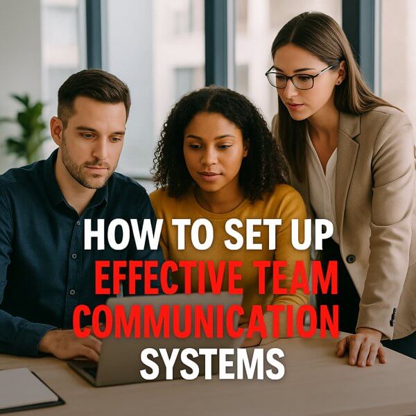 How to Set Up Effective Team Communication Systems