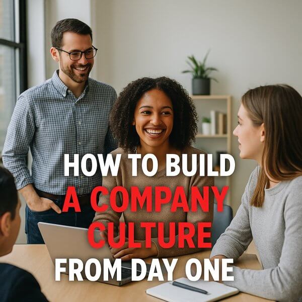How to Build a Company Culture from Day One