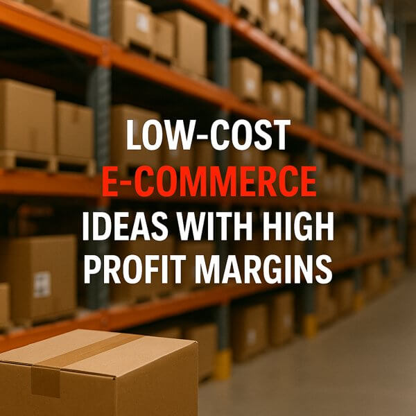 Low-Cost E-commerce Ideas with High Profit Margins