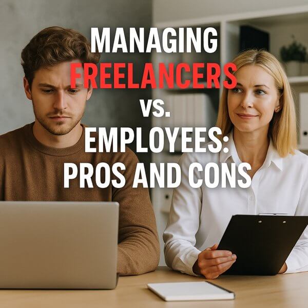 Managing Freelancers vs. Employees: Pros and Cons