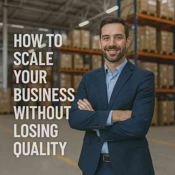 How to Scale Your Business Without Losing Quality