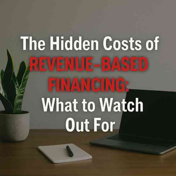 The Hidden Costs of Revenue-Based Financing: What to Watch Out For