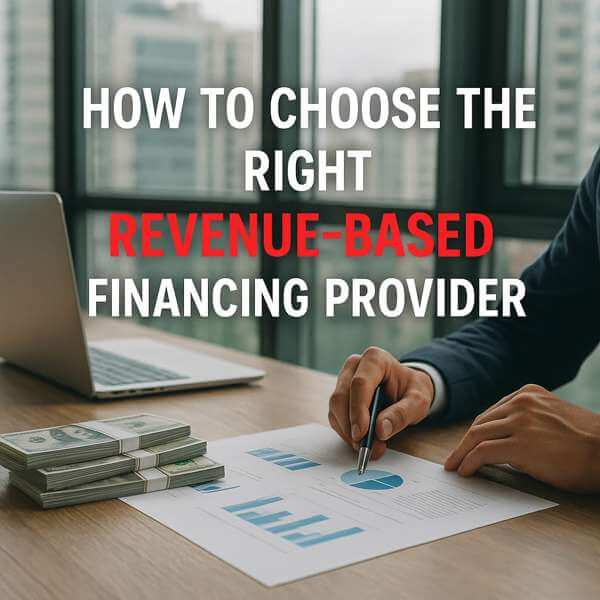 How to Choose the Right Revenue-Based Financing Provider