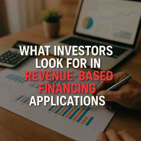 What Investors Look for in Revenue-Based Financing Applications