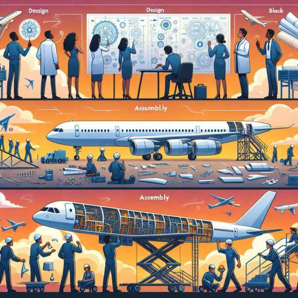 Airliner Manufacturing: From Design to First Flight