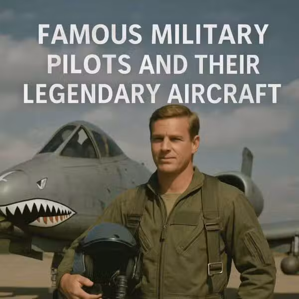Famous Military Pilots and Their Legendary Aircraft