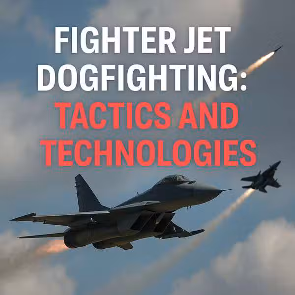Fighter Jet Dogfighting: Tactics and Technologies