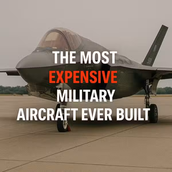 The Most Expensive Military Aircraft Ever Built
