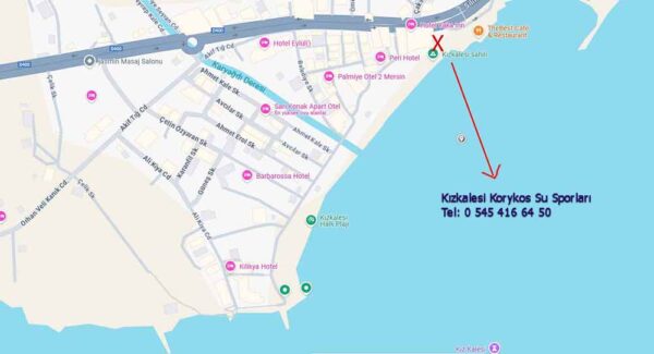 Kızkalesi Korykos Adres ve Telefon Bilgileri