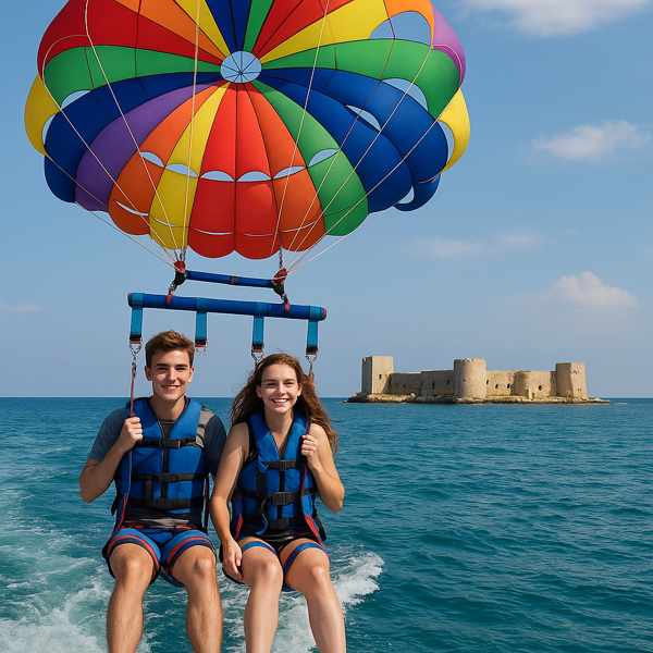 Kızkalesi Uygun Fiyatlarla Parasailing ve Paraşüt