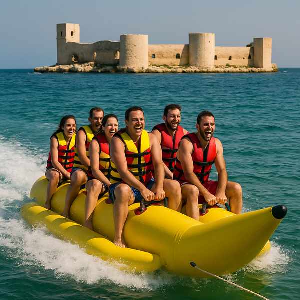 Kızkalesi Banana Bot Eğlencesi