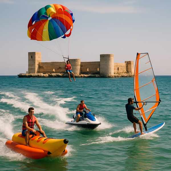 Kızkalesi'nde Su Sporları