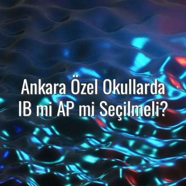 Ankara Özel Okullarda IB mi AP mi Seçilmeli? - ankara özel okullarda ib